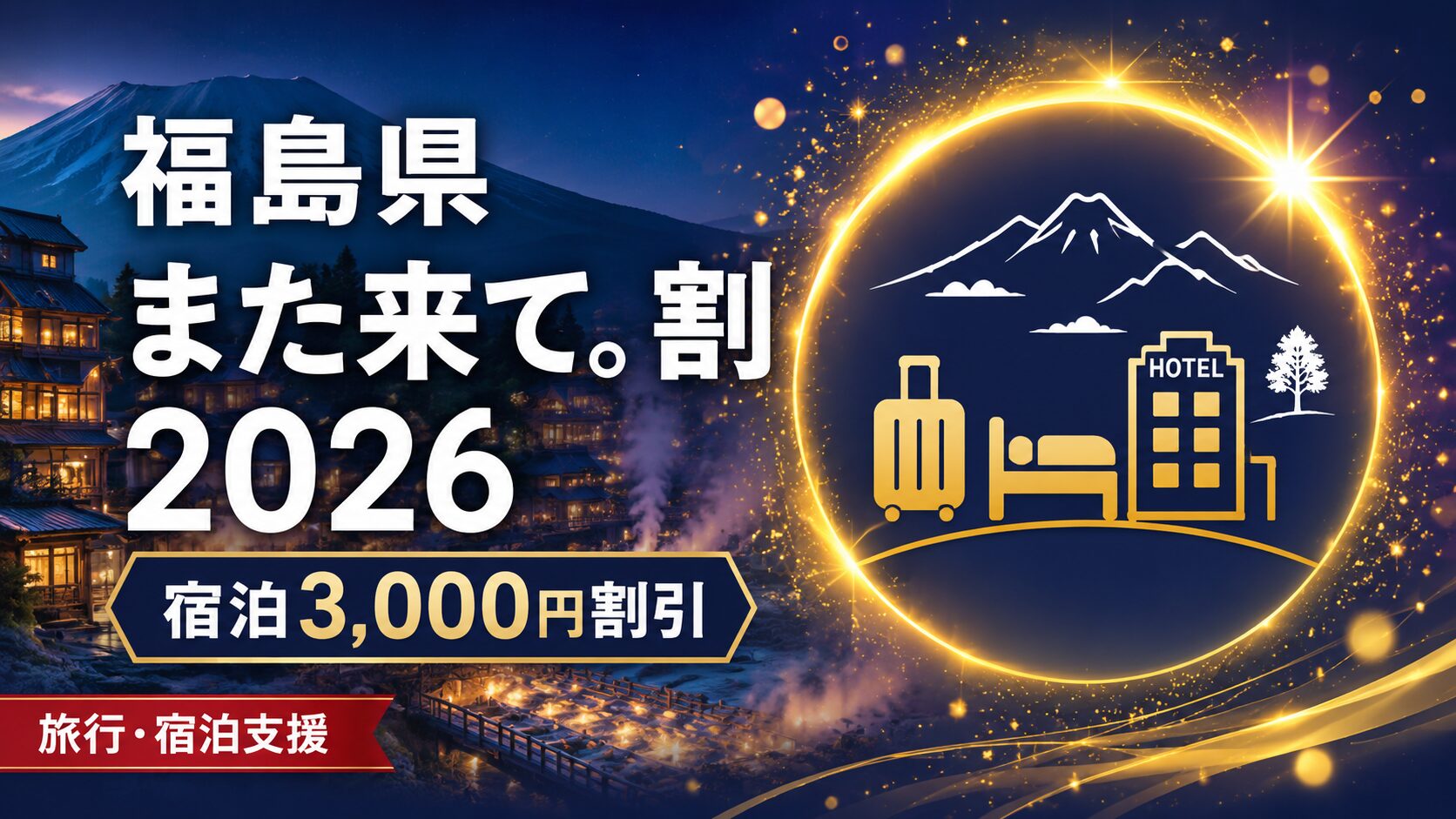 福島県「また来て。」割2026 アイキャッチ