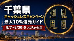 千葉県キャッシュレスキャンペーン2026 最大10%還元