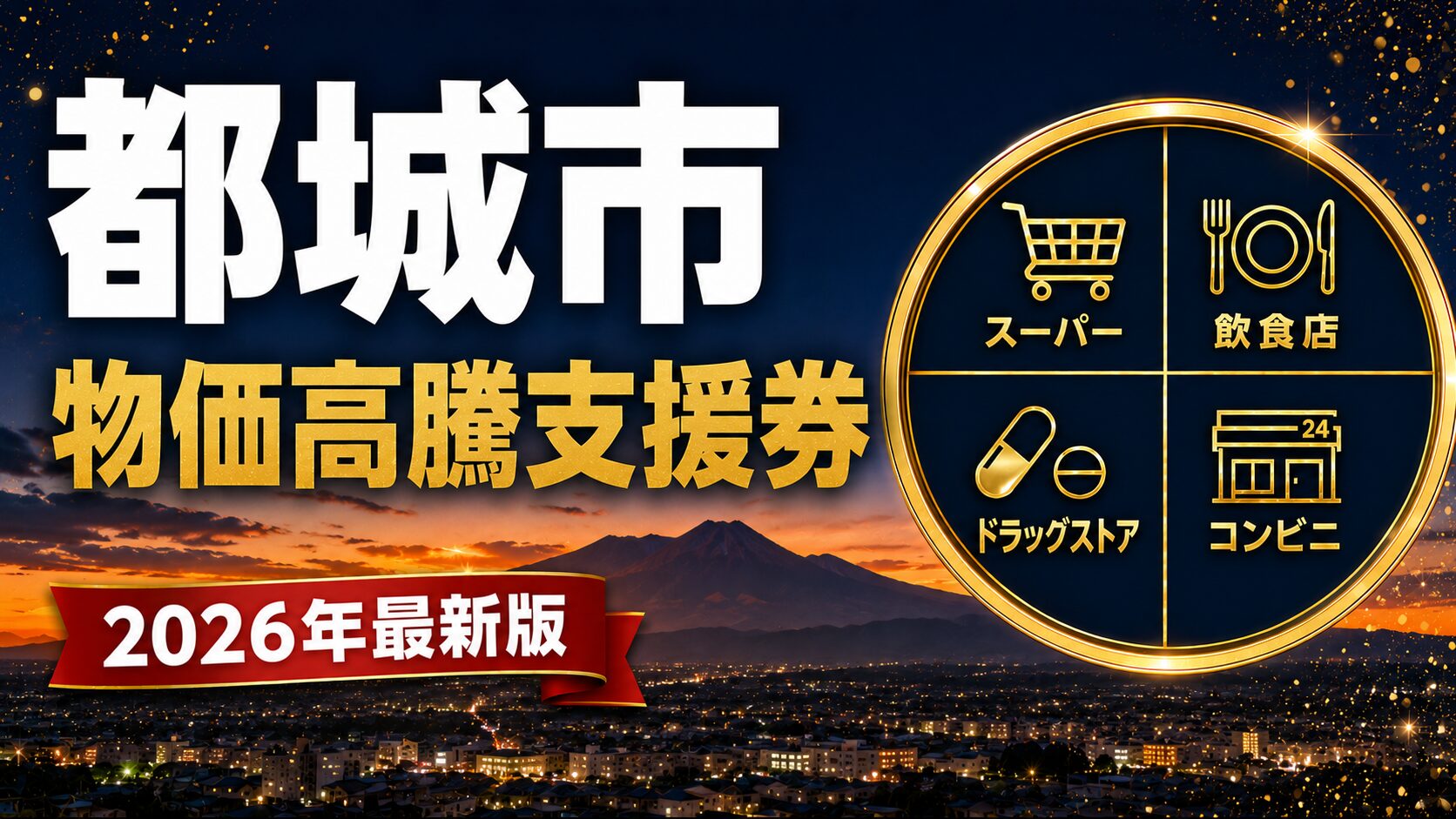 都城市物価高騰支援券2026のアイキャッチ