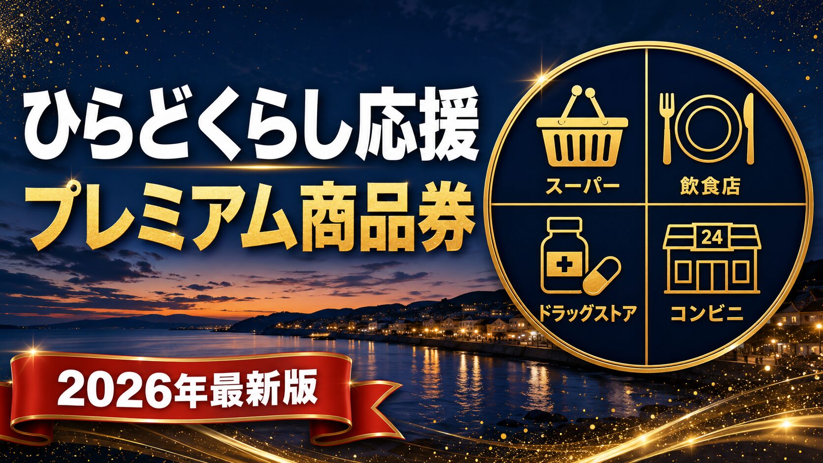 ひらどくらし応援プレミアム商品券2026のアイキャッチ