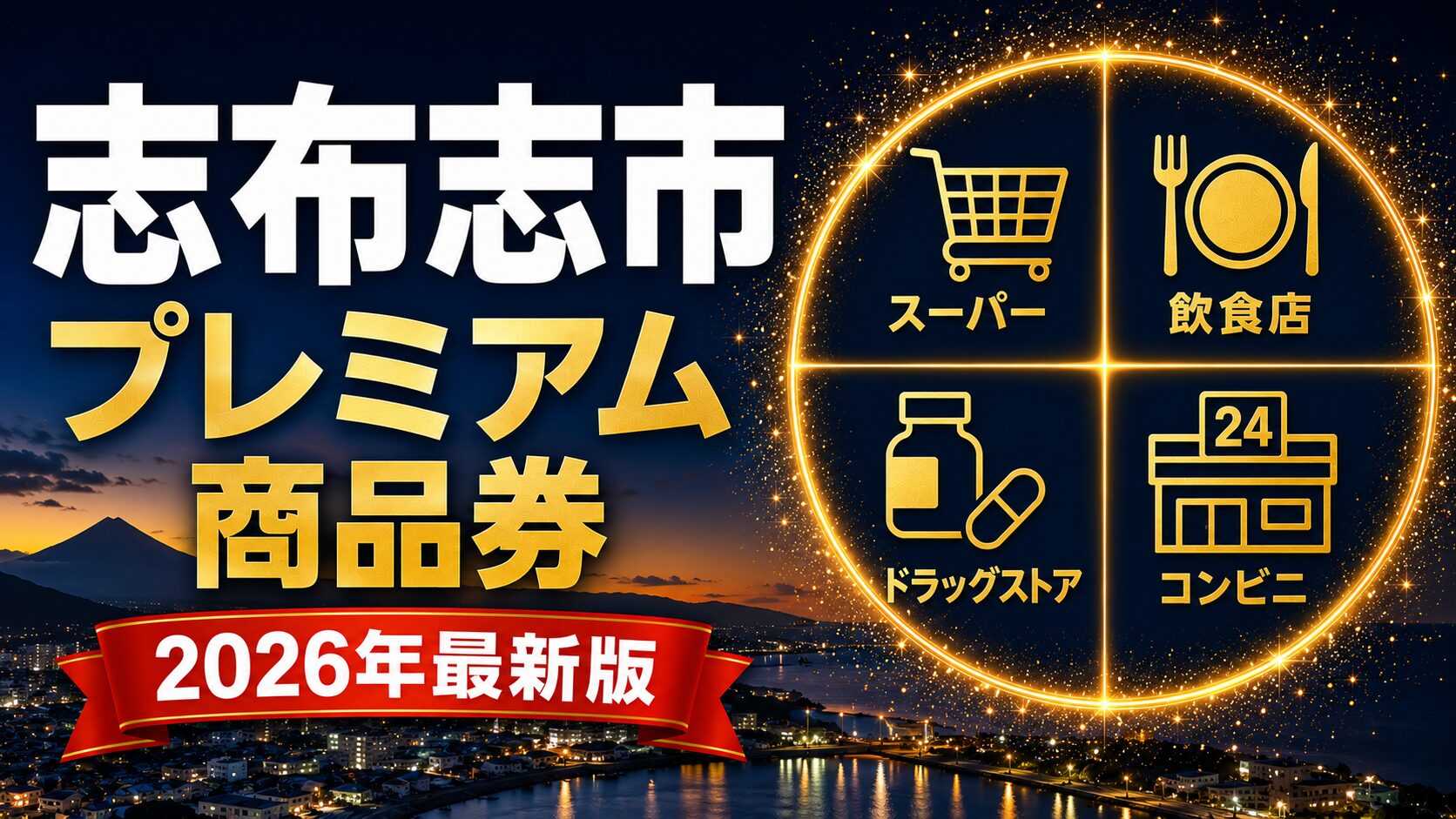 志布志市プレミアム商品券2026のアイキャッチ