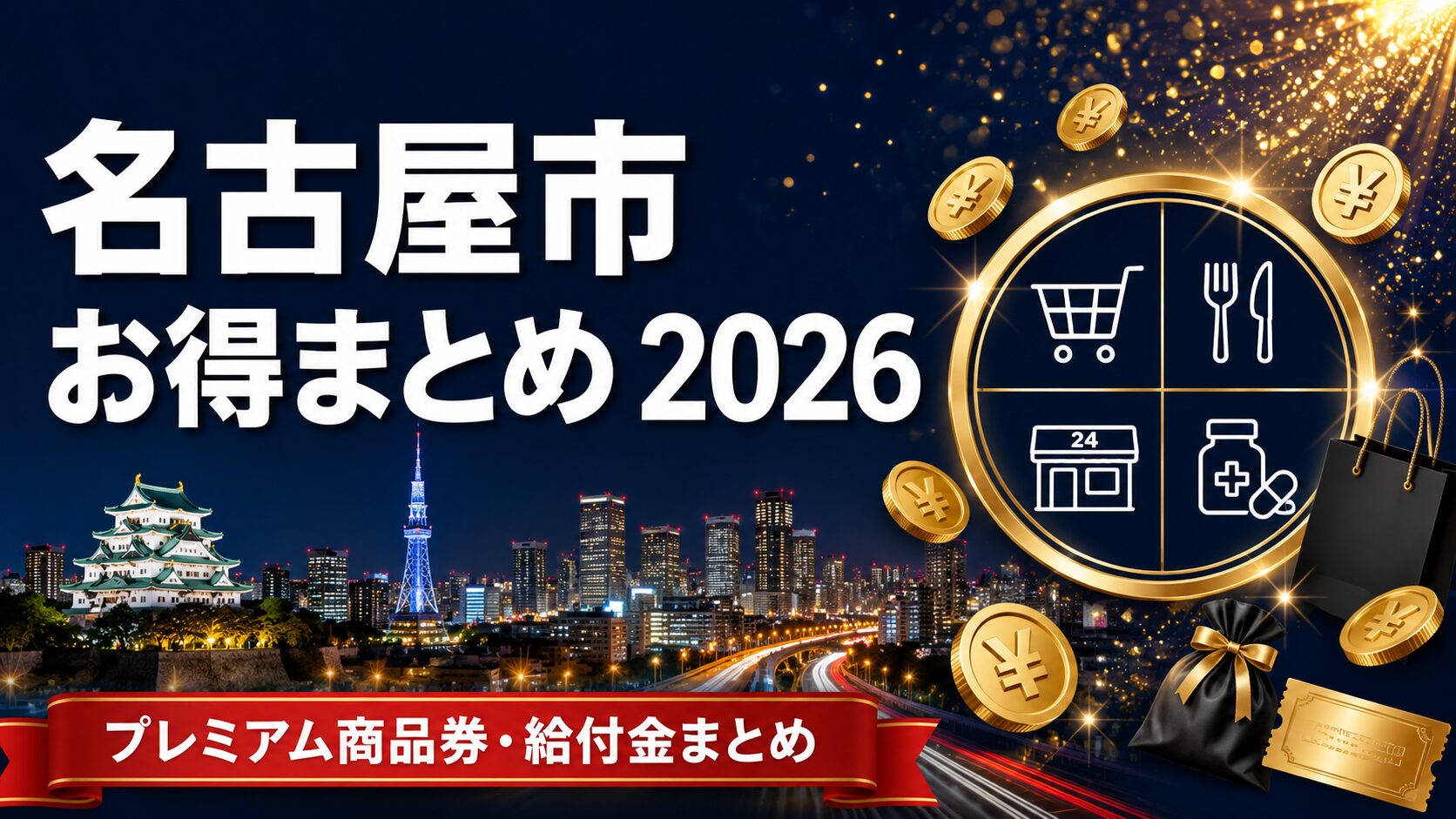 名古屋市のお得まとめ2026 アイキャッチ
