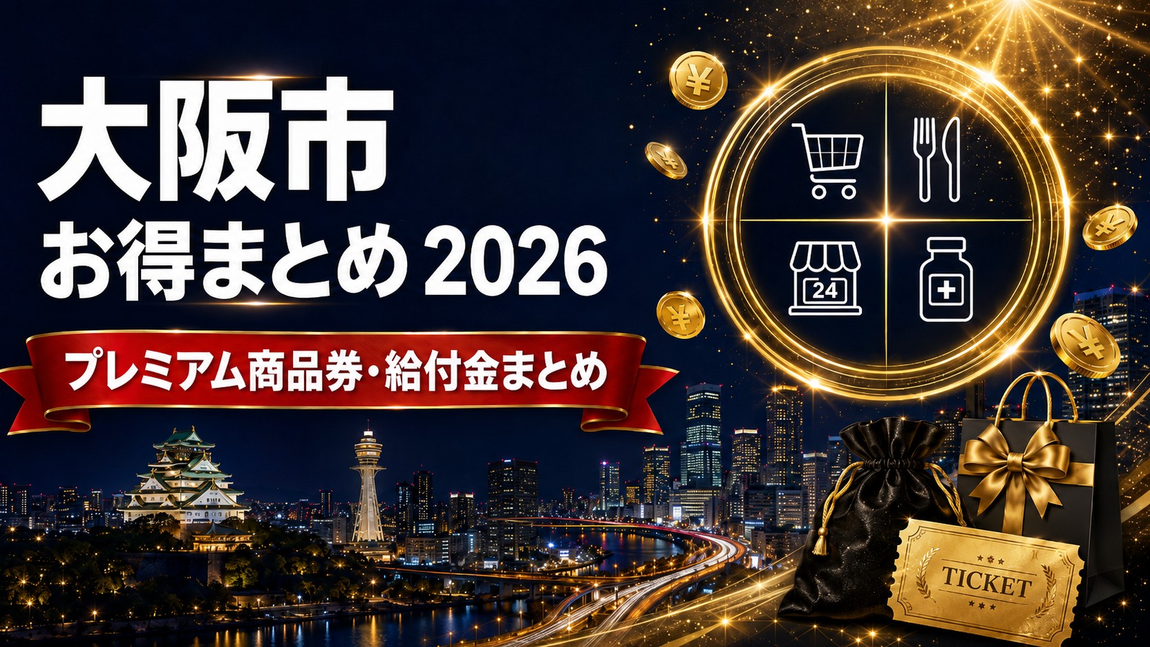 大阪市のお得まとめ2026 アイキャッチ