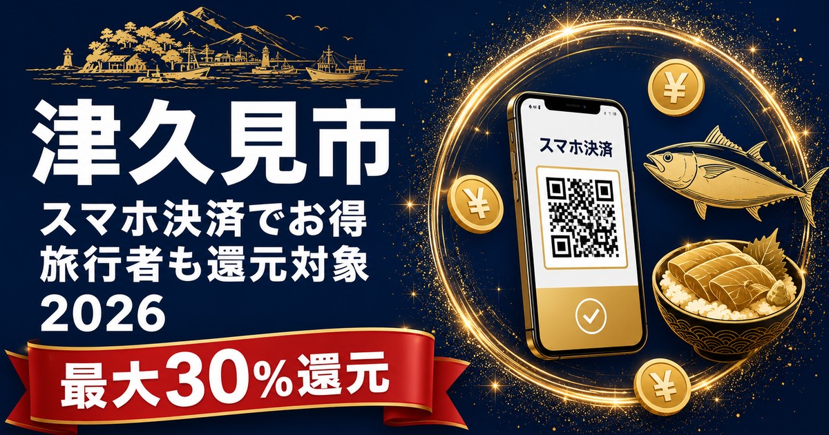 大分県津久見市PayPay還元2026 最大30%