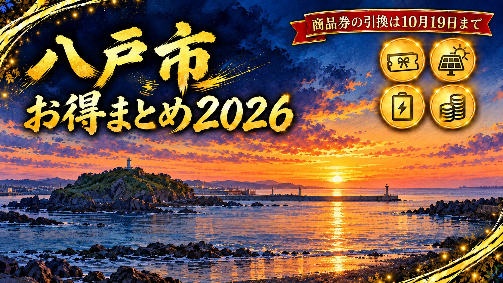 八戸市 お得まとめ2026 アイキャッチ