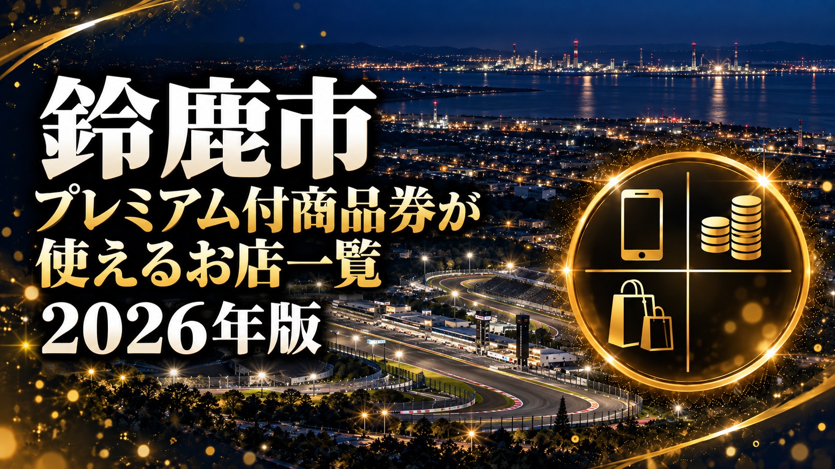 鈴鹿市プレミアム付商品券 加盟店検索のイメージ