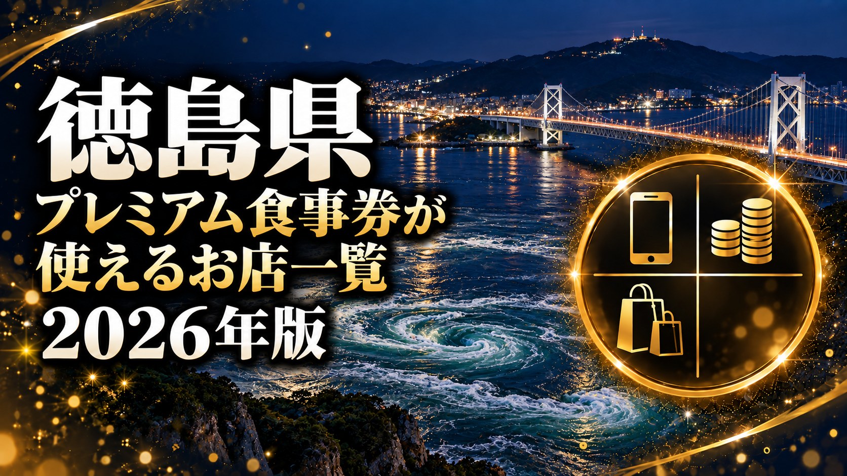 徳島市食事券2026 加盟店検索のイメージ