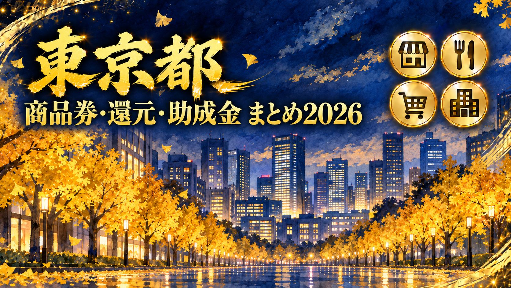 【東京都】23区市の商品券・エアコン助成まとめ2026｜いま申し込めるのは3つ・10月以降に動くのは5つ