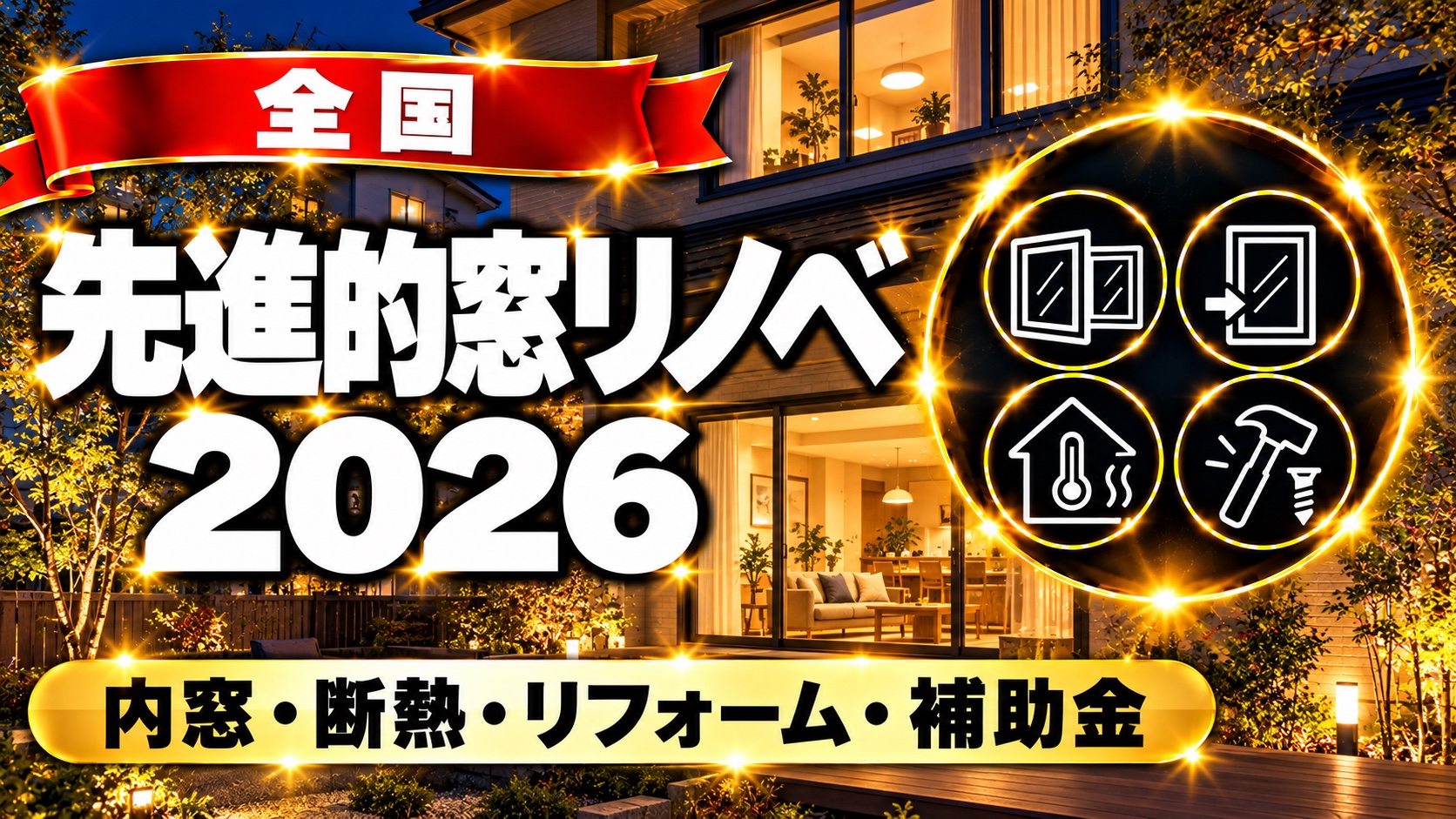 全国 先進的窓リノベ2026の案内