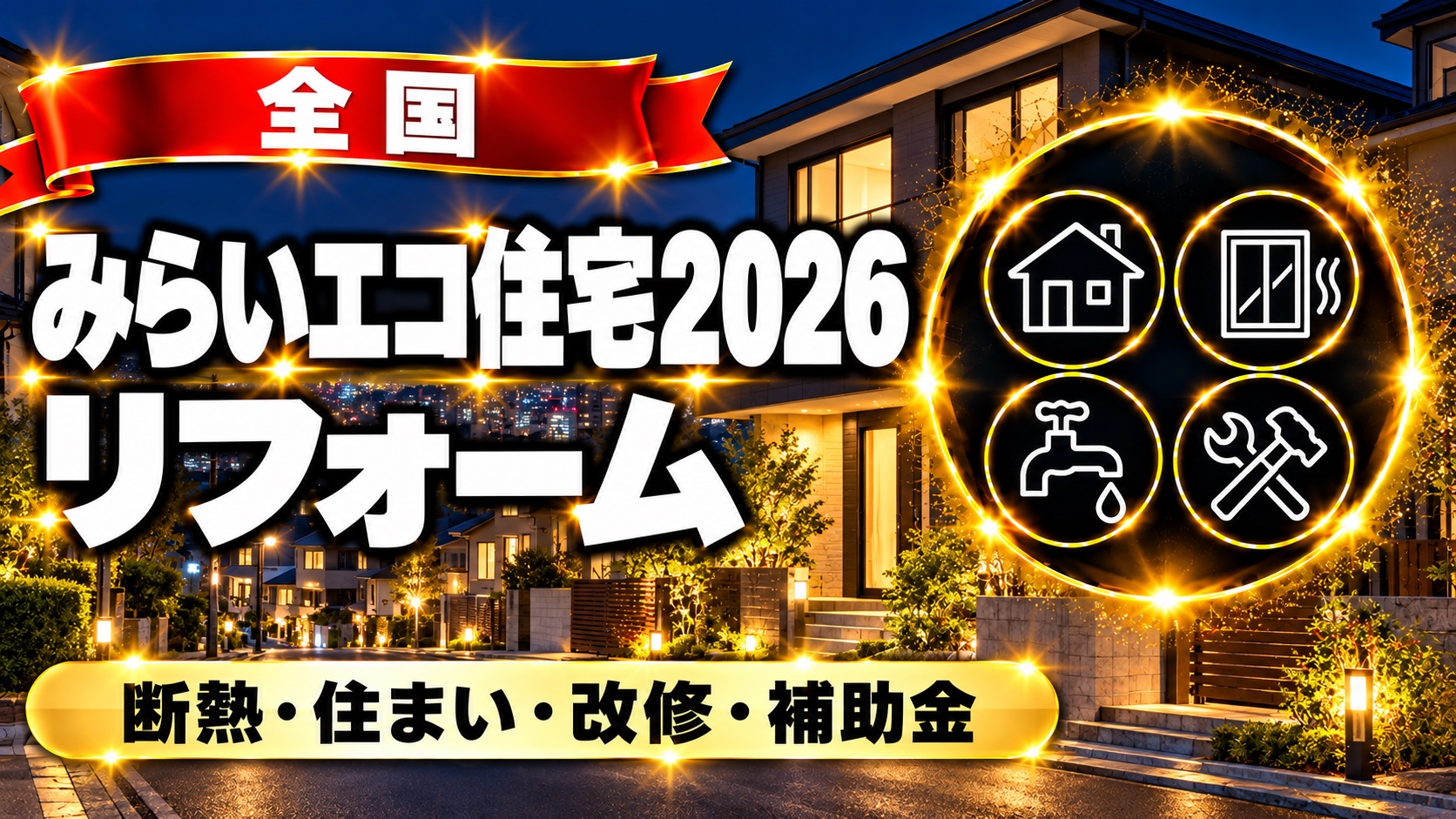 全国 みらいエコ住宅2026 リフォームの案内